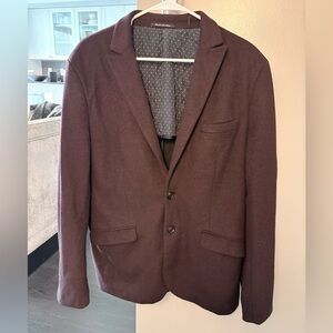 Scotch & Soda Men's Blazer in Eggplant